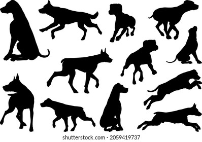 6,446 Husky silhouette vector Images, Stock Photos & Vectors | Shutterstock