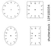 Set the dials of different shapes