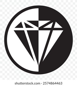 set of diamond icon collection vector design illustration isolated background. Set of diamonds line in a flat icons style. Abstract black diamond collection icons. eps 10.