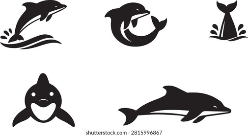 set of difference position of blue wheal vector design icon art illustrator