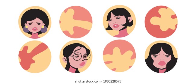 Highlight Girl Stock Vectors Images Vector Art Shutterstock