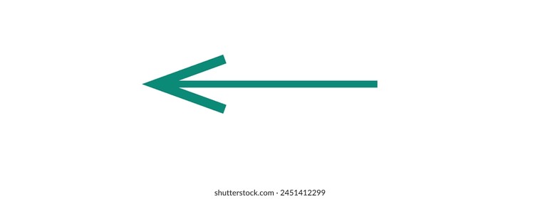 Set different arrows or web design. Arrow flat style isolated on white background eps 10