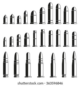 1,909 Bullet sizes Images, Stock Photos & Vectors | Shutterstock