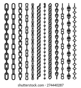 Set of different chains