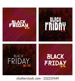 a set of different colored backgrounds with text for black friday