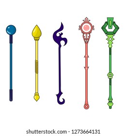 4,736 Magic staff Stock Vectors, Images & Vector Art | Shutterstock