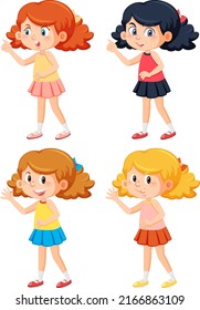 1,166 Curly hair girl clipart Images, Stock Photos & Vectors | Shutterstock