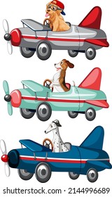 dog driving airplane coloring pages