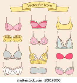 Underwear Bra Icon. Vector & Photo (Free Trial)