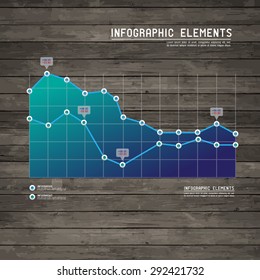 Set of different graphs and charts, vector eps10 illustration