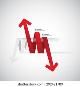 Set of different graphs and charts, vector eps10 illustration