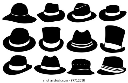 21,594 Lady In Hat Silhouette Images, Stock Photos & Vectors | Shutterstock