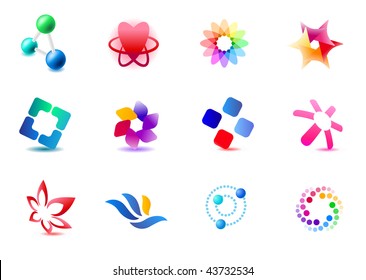 Set of different icons (part 1). Please see more in my portfolio.