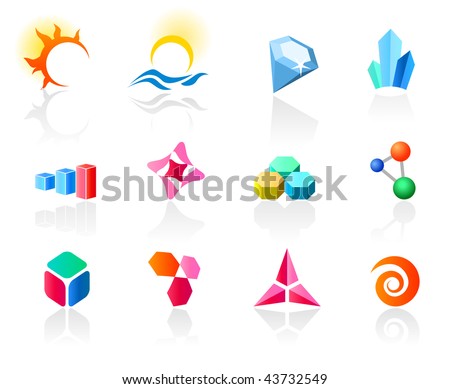 Set of different icons (part 6). Please see more in my portfolio.