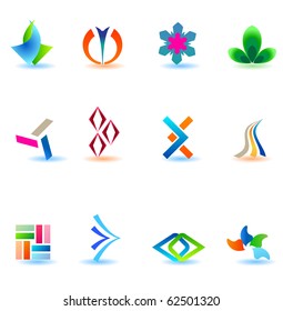 Set of different icons for your design (part 15). Please visit my gallery to see similar.