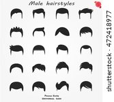 Set different man hairs styling