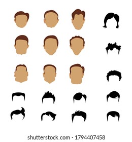 3,379 Men's hairstyle icons Images, Stock Photos & Vectors | Shutterstock