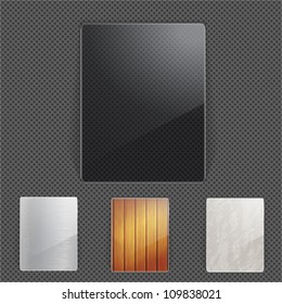 Set of different natural frames