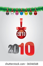 Set different pieces by the new year