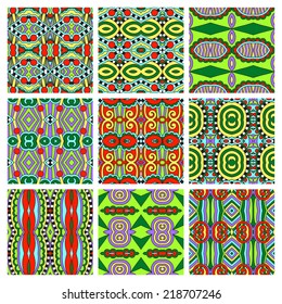 Dense Geometric Pattern Vector Format Twocolor Stock Vector (Royalty ...