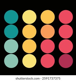 set of different shape color palate, color palate, color, palate, color background