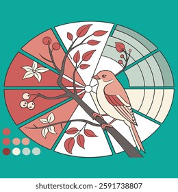 set of different shape color palate, color palate, color, palate, color background