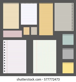 set of different sheets