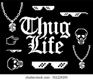 Thug Life Images Stock Photos Vectors Shutterstock