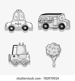 set different transportation patches element