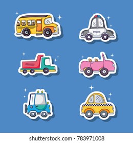 set different transportation patches element