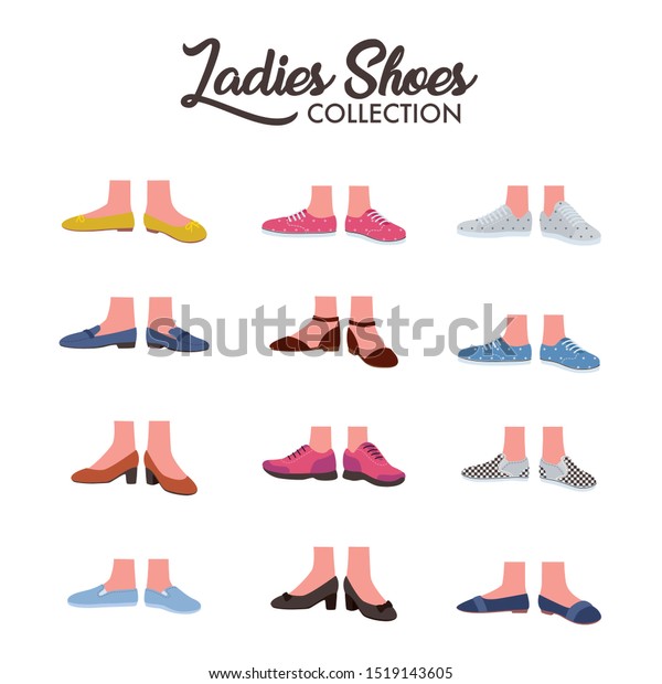 types of ladies shoes