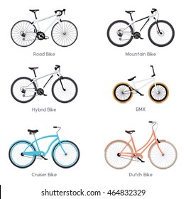 types of cycling bikes
