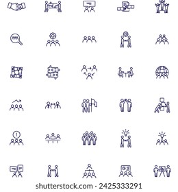 Conjunto de iconos digitales. Icono de búsqueda plana. Elementos de la lista de verificación. vector de tecnología de la información. ilustración diseño plano. Botones de círculo. Vector Iconos web simples conjunto. icono de negocios.