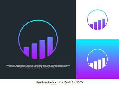 set of digital tech marketing logo, business, icon	
