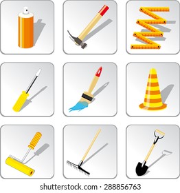 set of diy icons 