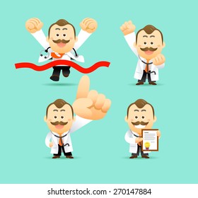 Set of doctor