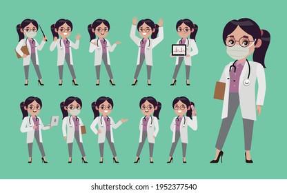 1,119 Doctor character different pose Images, Stock Photos & Vectors ...