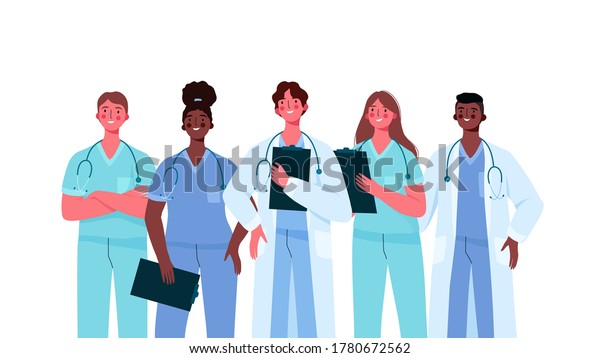 801 Happy African Nurse Stock Vectors, Images & Vector Art | Shutterstock