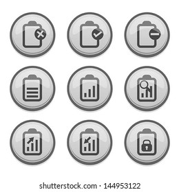 set of document icon, vector