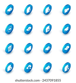Set Document and lock, Delete file document, folder, protection, Trash can, Cloud with check mark, Folder and XLS icon. Vector
