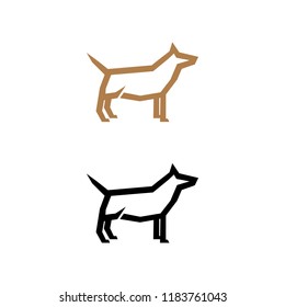 a set of dog icons