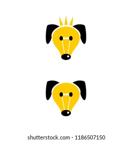 a set of dog icons