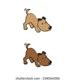 a set of dog icons