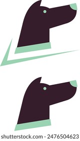 a set of dog icons