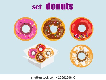 set donuts for dessert