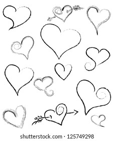 Set of doodle icons