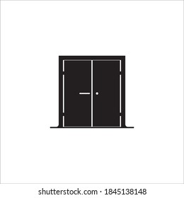Set of door logo template vector icon illustration design 