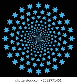 Set Dots Mandala, floral pattern icon collection
