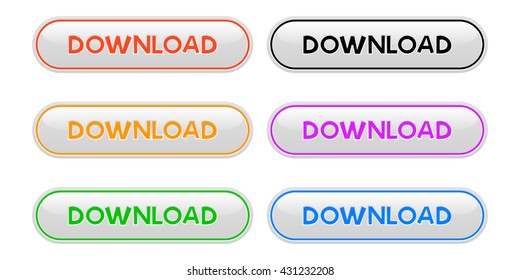 Set of download buttons