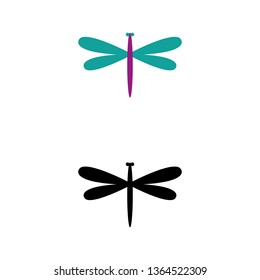 a set of dragonfly icons